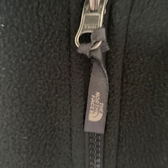 Men’s North Face black fleece front zip jacket - Picture 4 of 5
